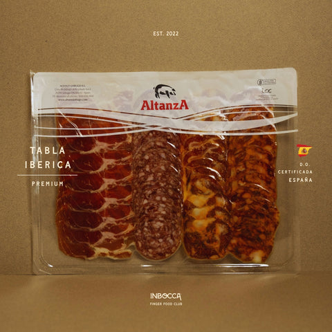 Surtido Ibérico | Loncheados Ibéricos  Jamón, Lomo, Salchichon, Chorizo | 160 gr