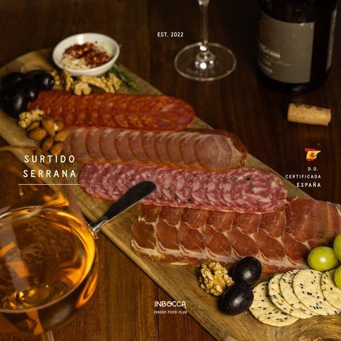 Surtido Serrana | Jamón Serrano, Lomo, Chorizo, Salchichón | 160 gr